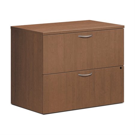 Foundation Shaker Cherry Laminate Desking - 2-Drawer