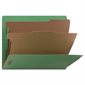 Recycled End Tab Classification Folders