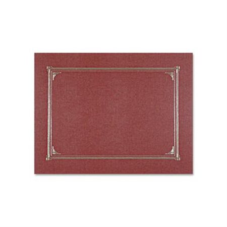 DOCUMENT COVER*BURGUNDY *6 / PK