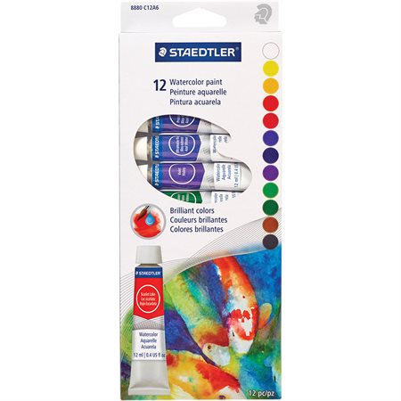 Tubes de peinture aquarelle