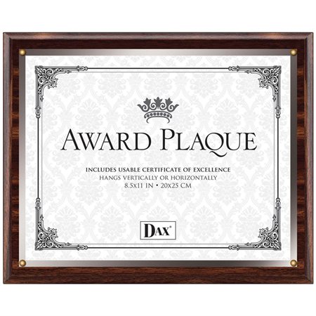 Plaque pour certificat Dax