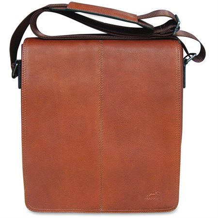 TABLET MESSNGR BAG LTHR COGNAC