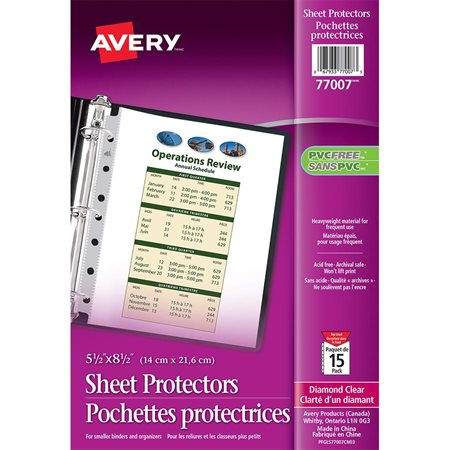 Sheet Protectors