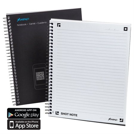 "Shot Note" notebook