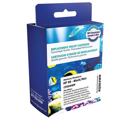 Remanufactured Ink Jet Cartridge (Alternative to HP 98)