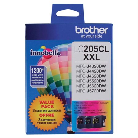 LC2053PKS Ink Jet Cartridges Tri-Pack