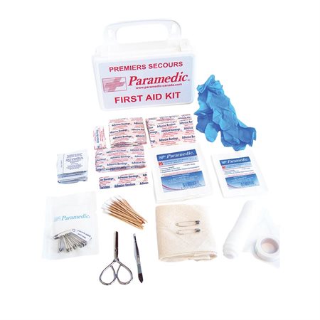 Trousse de premiers soins en plastique