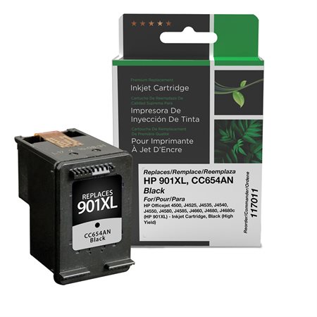 Remanufactured High Yield Ink Jet Cartridge (Alternative to HP 901XL)