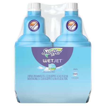 Recharge de solution nettoyante multi-surfaces Swiffer® WetJet