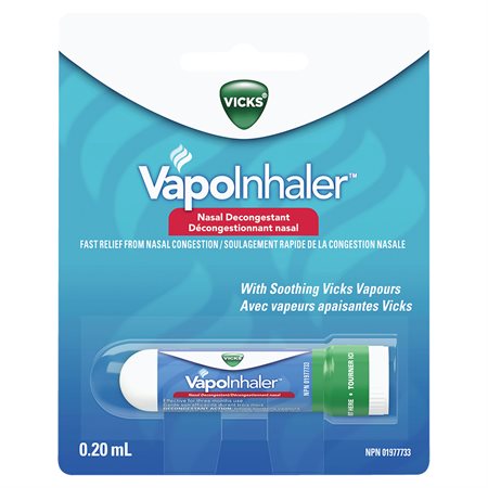 Décongestionnant Nasal Vicks Vapoinhaler