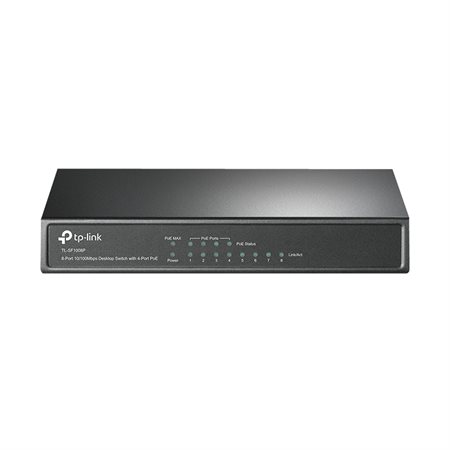 66W 8-Port (4 PoE+) Switch