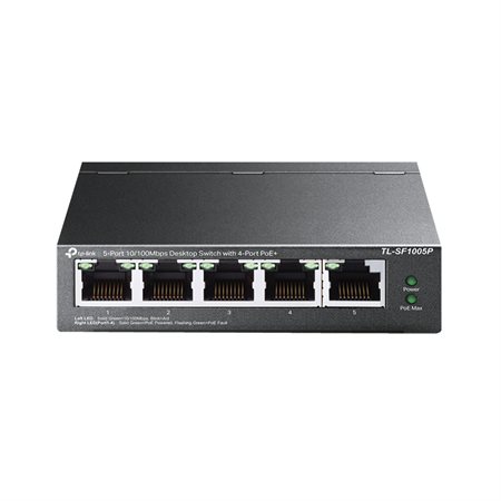 67W 5-Port (4 PoE+) Switch