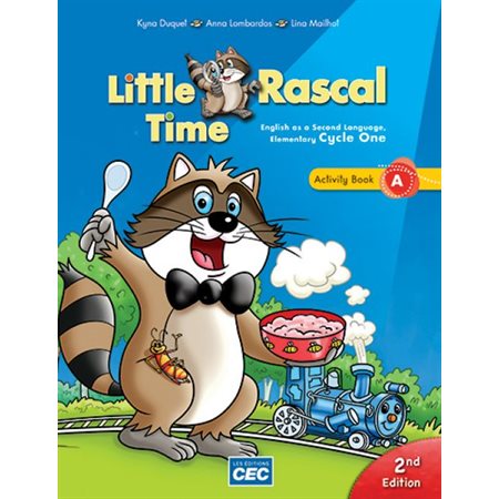 Little Rascal time  : English as a second language, elementary cycle one : Book B 