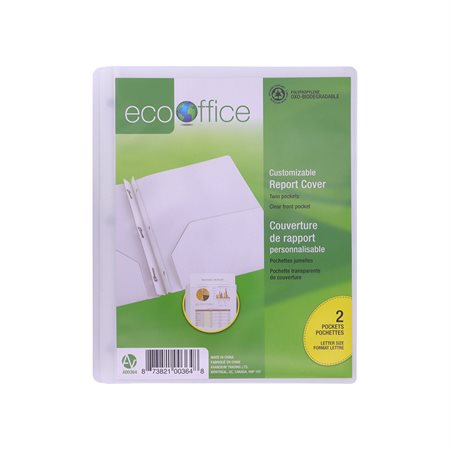 Couverture de rapport personnalisable EcoOffice