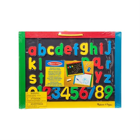 Melissa & Doug Magnetic Chalk & Dry-Erase Board