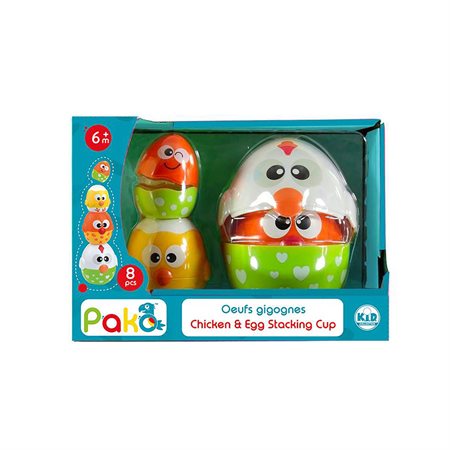 Pakö - Chicken & Eggs Stacking Cup