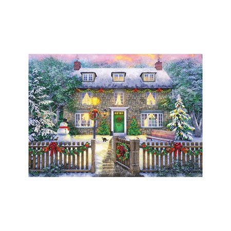 The house of Christmas puzzle - 1000 pcs