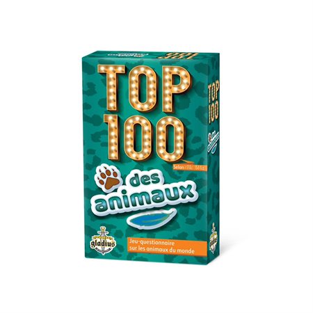 TOP 100 des animaux 