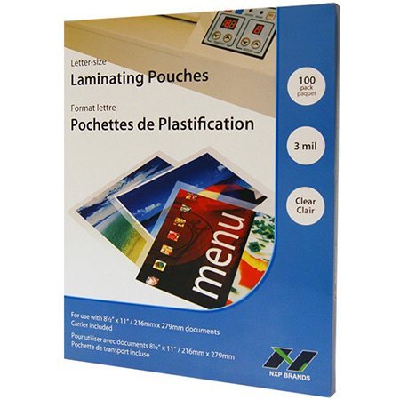 Pochette de plastification 3 mil