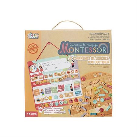 Montessori Je comprends ma journée