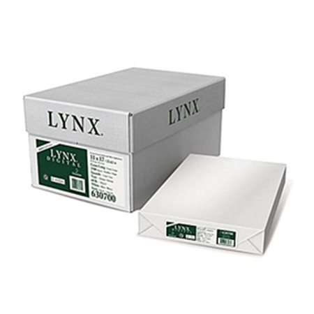 Papier couverture Lynx numérique lisse 65 lb 17 x 11 