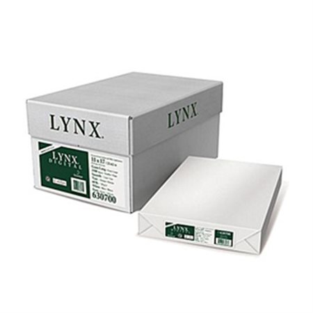 Lynx digital smooth cover paper 100 lb 8.5 x 11