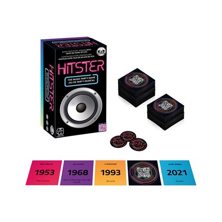Hitster The musical Party Game bilingual version