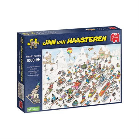 Jan Van Hassteren Puzzle - Descent to the Mountains