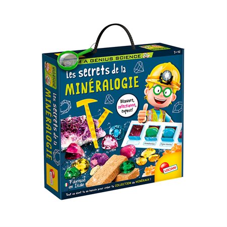 I'm a Genius - The secrets of mineralogy French version