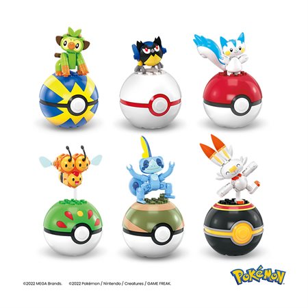 Mega Pokémon - Poké Ball Génération assorties