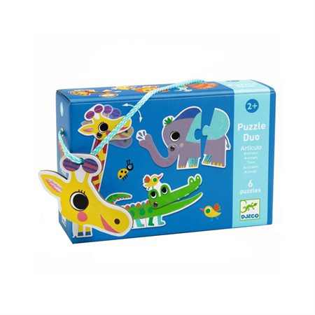 Puzzle Duo Articulo Animals