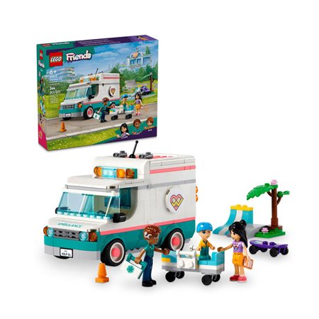 LEGO® Friends -Ambulance de l'hôpital de Heartlake City