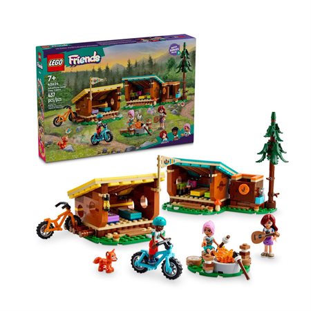 LEGO® Friends -Chalets douillets du camp d'aventure