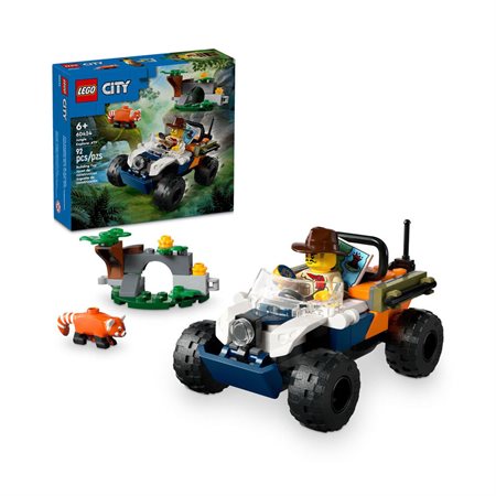 LEGO® City- Panda roux et VTT d'exploration