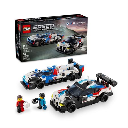 LEGO® Speed Champion- Voiture de course BMW M4 GT3 et BMW M Hybrid V8