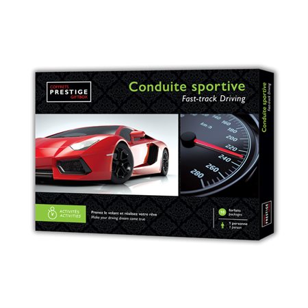 Coffret Prestige Conduite sportive