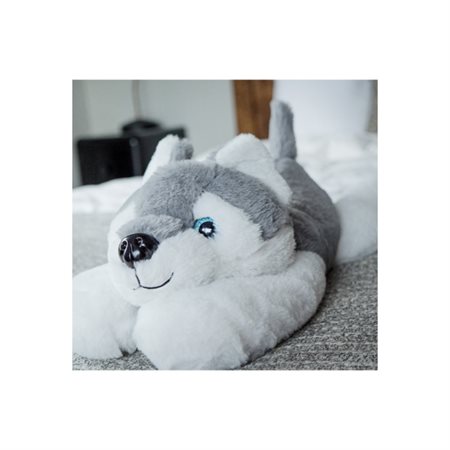 Peluche réconfortant Bastien le Husky 4lbs