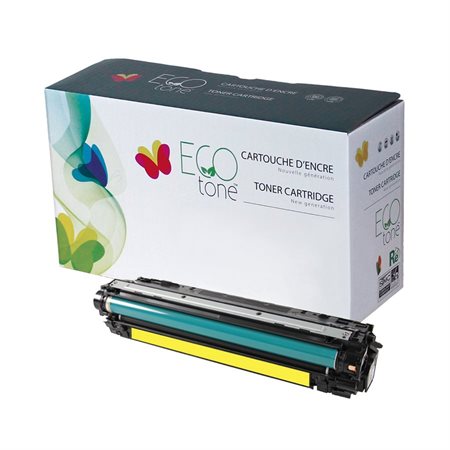 Remanufactured laser toner Cartridge HP #650A CE272A Yellow