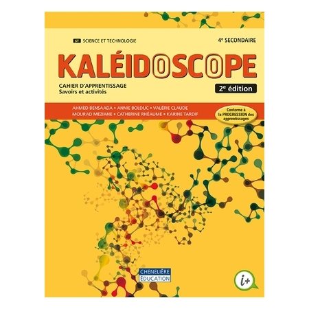 Kaléidoscope cahier d'apprentissage (activités interactives)  - 4e secondaire