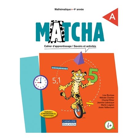 Matcha mathématique -  4e année 