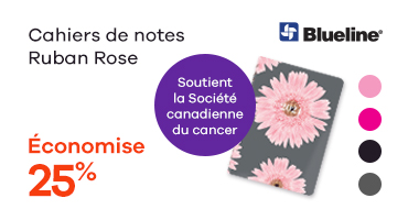 Cahier de notes Ruban Rose