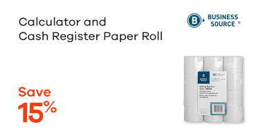 Calculator and Cash Register Paper Roll