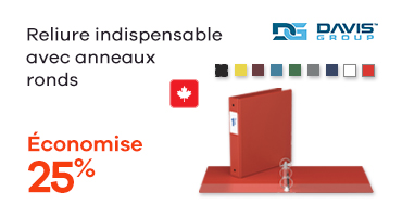Reliure avec anneaux
