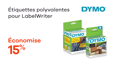 etiquettes polyvalentes Dymo