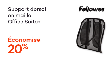 Support dorsal en maille Office Suites
