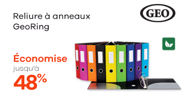 Reliure a anneaux GeoRing