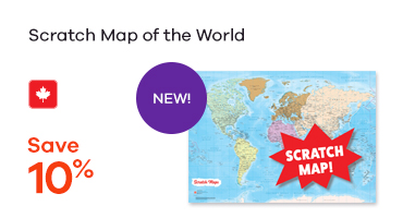 Scratch Map of the World