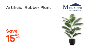 Artificial Rubber Plant