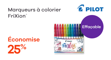 Marqueurs à colorier effaçables