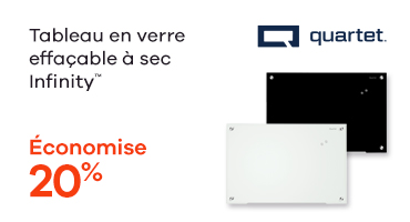 Tableau en verre effacable a sec